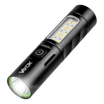 LED регулируема презареждаема фенерче с червена светлина LED/5W/5V IPX4 250 лм 2000 mAh