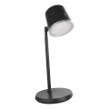 LED регулируема презареждаема настолна лампа 4 в 1 LED/6W/3,7V 3000K/4000K/6500K 1500mAh черна