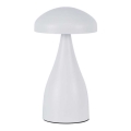 LED регулируема презареждаема настолна лампа с докосване LED/1W/5V 3000-6000K 1800 mAh бяла