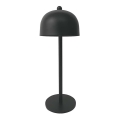 LED регулируема презареждаема настолна лампа с докосване LED/1W/5V 3000-6000K 1800 mAh черна