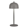 LED регулируема презареждаема настолна лампа с докосване LED/1W/5V 3000-6000K 1800 mAh сива