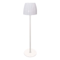 LED регулируема презареждаема настолна лампа с докосване LED/2,7W/5V 3000/4000/6000K 1800 mAh бяла