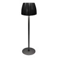 LED регулируема презареждаема настолна лампа с докосване LED/2,7W/5V 3000/4000/6000K 1800 mAh черна
