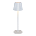 LED регулируема презареждаема настолна лампа с докосване LED/4W/5V 3000-6000K 1800 mAh бяла