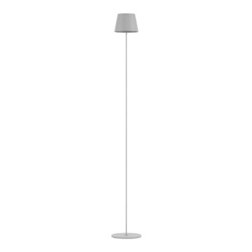 LED регулируема презареждаема подова лампа 3 в 1 LED/4W/5V 4400 mAh 3000K IP54 бяла