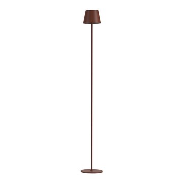 LED регулируема презареждаема подова лампа 3 в 1 LED/4W/5V 4400 mAh 3000K IP54 кафява