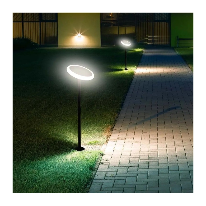 LED Регулируема соларна лампа GARDEN LED/8W/5V 60-129 cм 4000K IP65