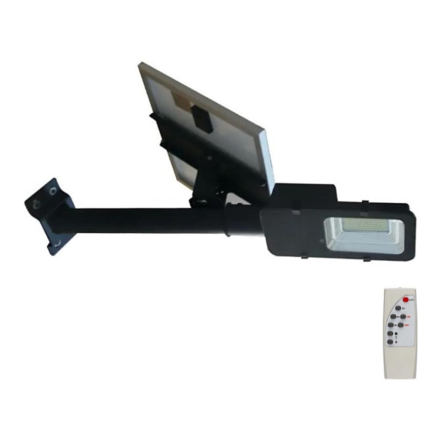 LED регулируема соларна улична лампа LED/50W/6,4V 6000K IP65 50000 mAh + дистанционно управление