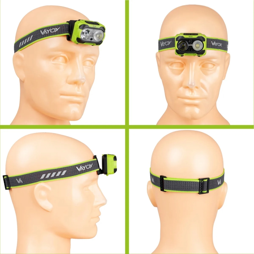 LED челна лампа с регулиране на яркостта, презареждаема, със сензор и червена светлина LED/10W/5V/3xAAA IP44 600 lm 1200 mAh