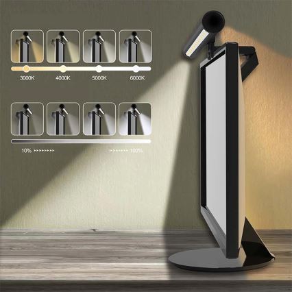 LED димируемо сензорно осветление за монитор LED/5W/5V 3000/4000/5000/6000K 42 см черно