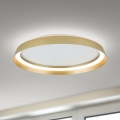 LED регулируемо таванно осветително тяло MANTA LED/38W/230V 2700/3000/4000K Ø 45 см златисто