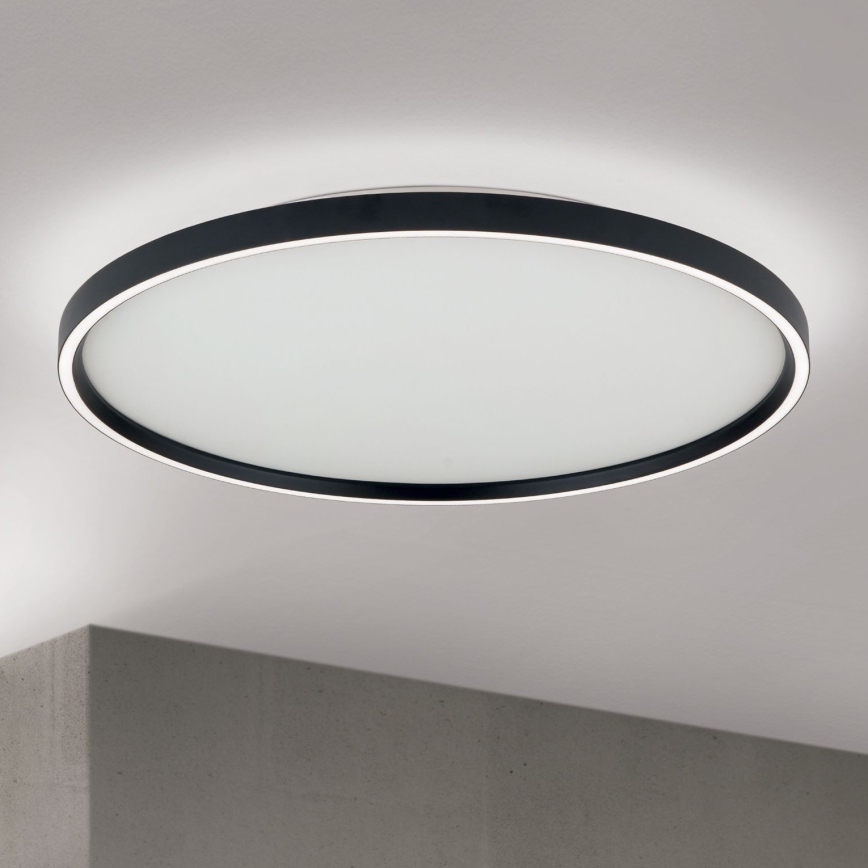 LED регулируемо таванно осветително тяло MASCA LED/47W/230V 2700/3350/4000K Ø 60 см черно