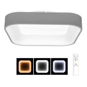 LED регулируемо таванно осветително тяло NEST LED/40W/230V 3000-6500K сиво + дистанционно управление