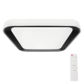 LED Регулируемо таванно осветително тяло QUADRO LED/66W/230V 3000-6000K бяло/черно + дистанционно управление