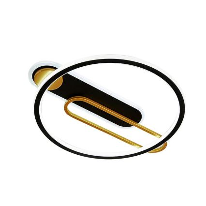 LED Регулируемо таванно осветително тяло LED/60W/230V 3000-6500K черно + дистанционно управление