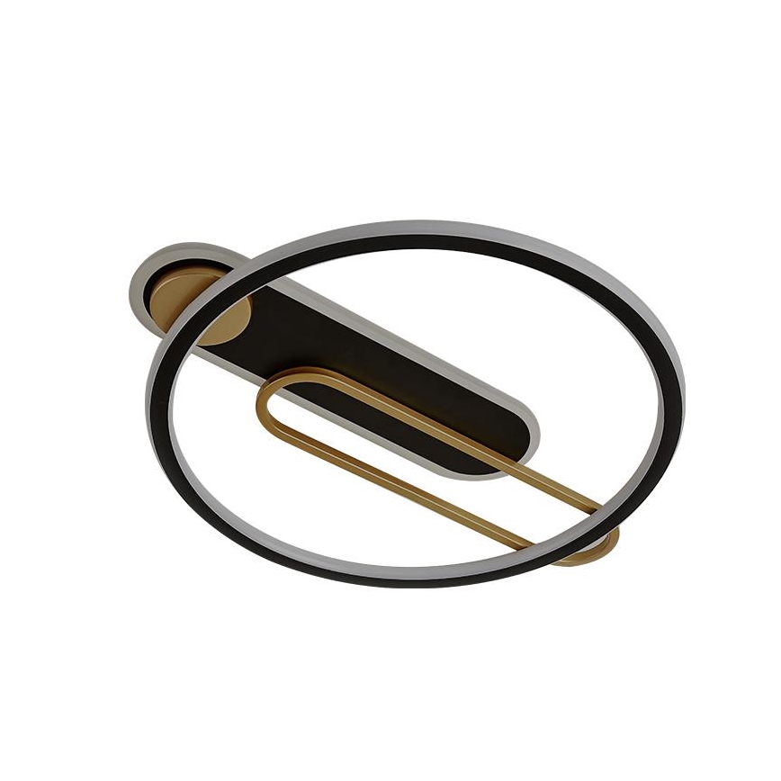 LED Регулируемо таванно осветително тяло LED/60W/230V 3000-6500K черно + дистанционно управление