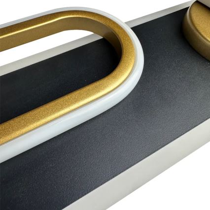 LED Регулируемо таванно осветително тяло LED/60W/230V 3000-6500K черно + дистанционно управление