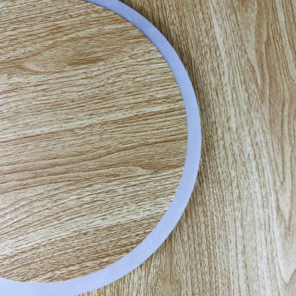 LED Регулируемо таванно осветително тяло LED/65W/230V 3000-6500K кафяво + дистанционно управление