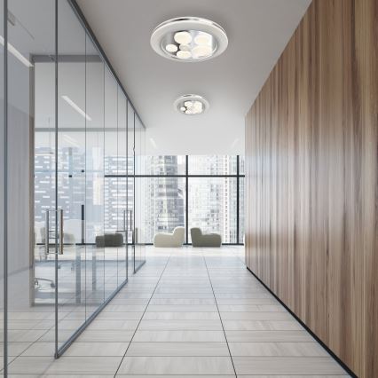 LED Регулируемо таванно осветително тяло BUBBLES LED/48W/230V + дистанционно управление