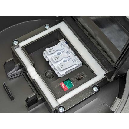 LED регулируемо таванно осветително тяло за баня VARIO LUMO LED/22/32W/230V 3000/4000/5700K Ø 41 см IP44 черно