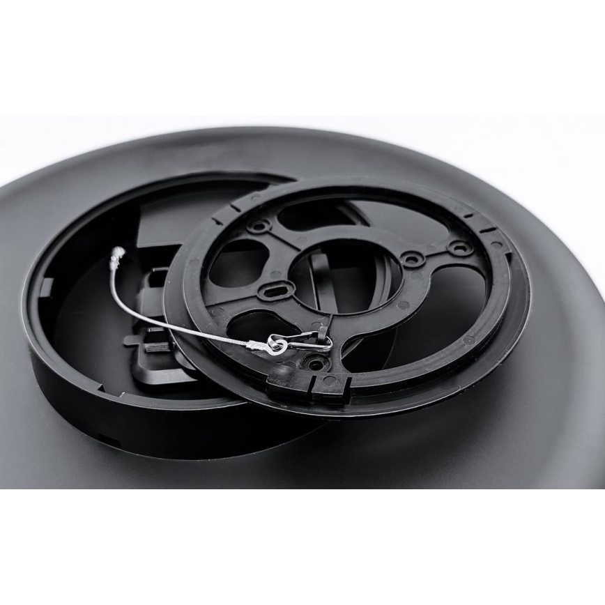 LED регулируемо таванно осветително тяло за баня VARIO NOVA LED/13/18W/230V 3000/4000/5700K Ø 36 см IP44 черно