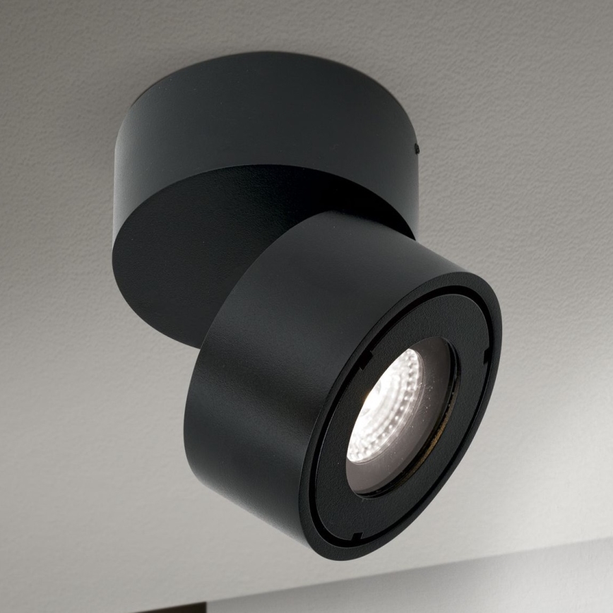 LED Регулируемо вградено осветително тяло за баня HARVEY LED/15W/230V IP65 черно