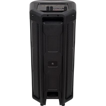 LED RGB Акумулаторна тонколона с микрофон 600W/2400 mAh + дистанционно управление