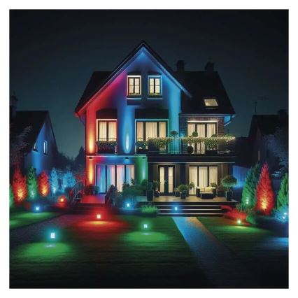 LED RGB+CCT Димируем прожектор GoSmart LED/20W/230V 3000-6500K IP65 Wi-Fi Tuya