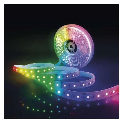 LED RGB+CCT Димируема лента GOSMART LED/11W/230V 2 m 2700-6500K IP44 Wi-Fi + дистанционно управление