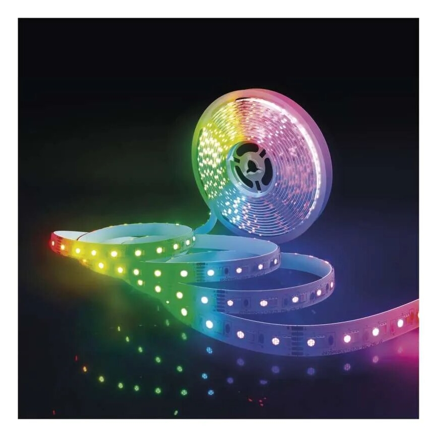 LED RGB+CCT Димируема лента GOSMART LED/11W/230V 2 m 2700-6500K IP44 Wi-Fi + дистанционно управление