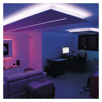 LED RGB+CCT Димируема лента GOSMART LED/11W/230V 2 m 2700-6500K IP44 Wi-Fi + дистанционно управление