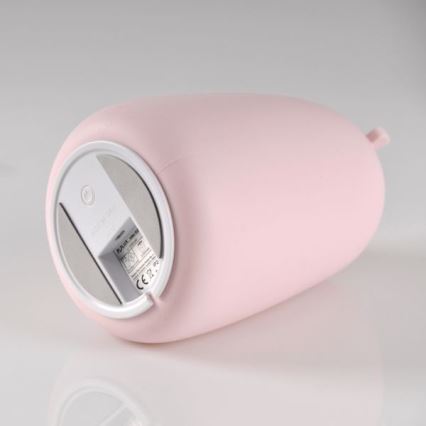 LED RGB Детска сензорна лампа BEAR LED/0,8W/5V розова + USB