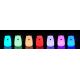 LED RGB Детска сензорна лампа BEAR LED/0,4W/5V бяла + USB