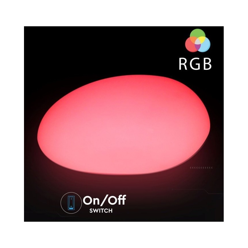 LED RGB Димируем екстериорен лампа LED/1W/5V 28 см IP67 1000 mAh + дистанционно управление