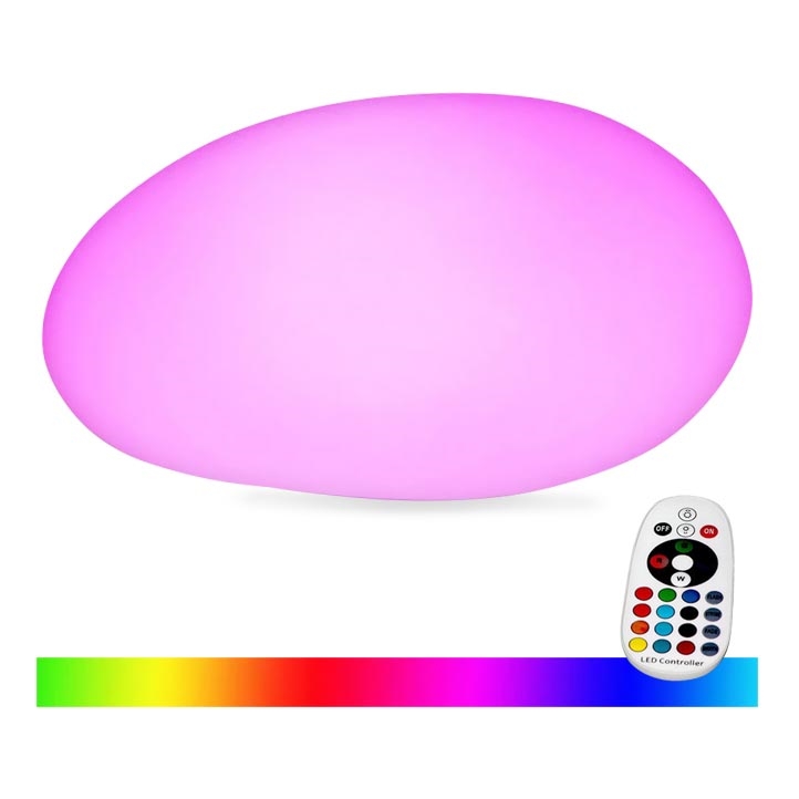LED RGB Димируем екстериорен лампа LED/1W/5V 28 см IP67 1000 mAh + дистанционно управление