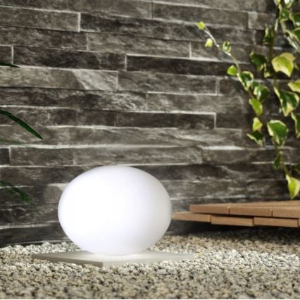 LED RGB Димируема екстериорна лампа LED/1W/230V 20cm IP67 + дистанционно