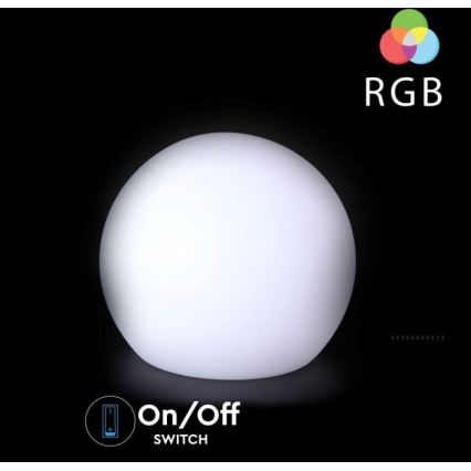 LED RGB Димируема екстериорна лампа LED/1W/230V 30cм IP67