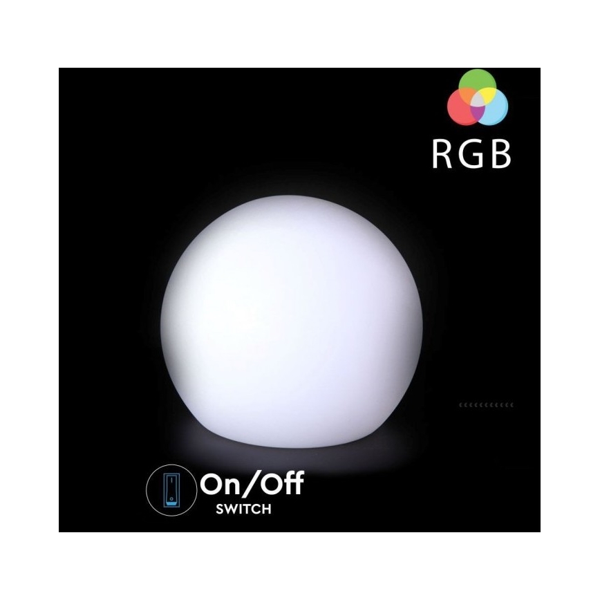LED RGB Димируема екстериорна лампа LED/1W/230V 30cм IP67