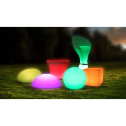 LED RGB Димируема екстериорна лампа LED/1W/230V 30cм IP67