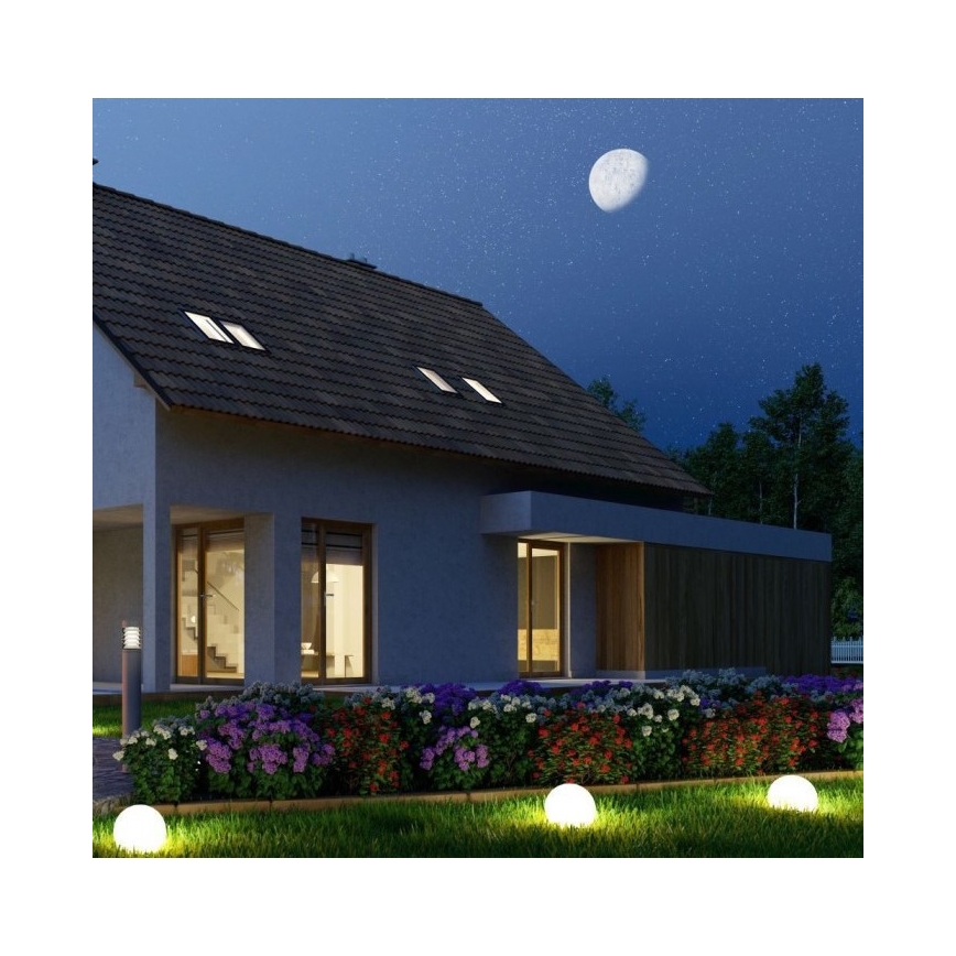 LED RGB Димируема екстериорна лампа LED/1W/230V 30cм IP67