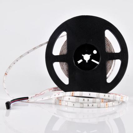 LED RGB Димируема екстериорна лента 5м LED/14W/12V IP65 + д.у.