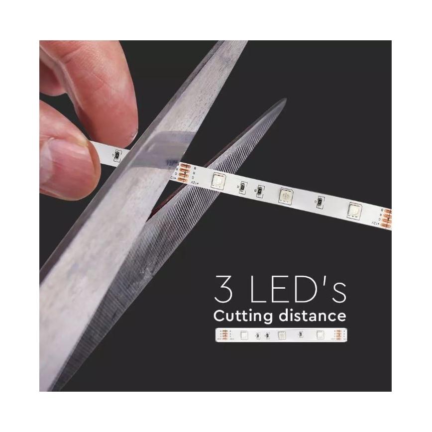 LED RGB Димируема лента 2x5м LED/4,8W/230V + д.у.