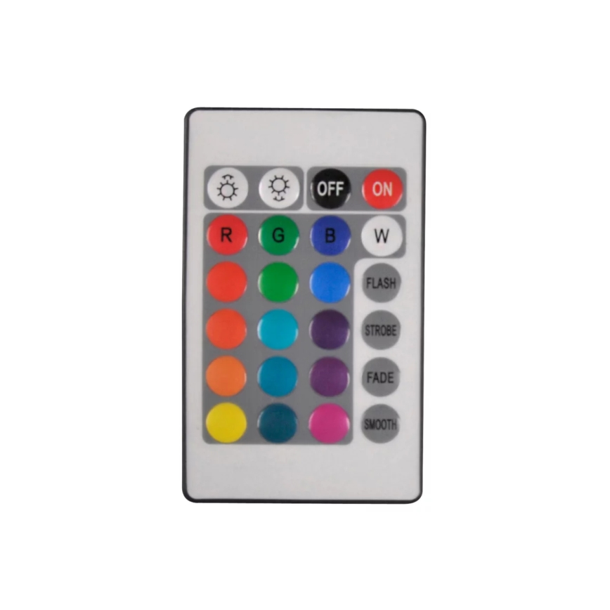 LED RGB Димируема лента 5 м LED/18W/12V IP20 + д.у.