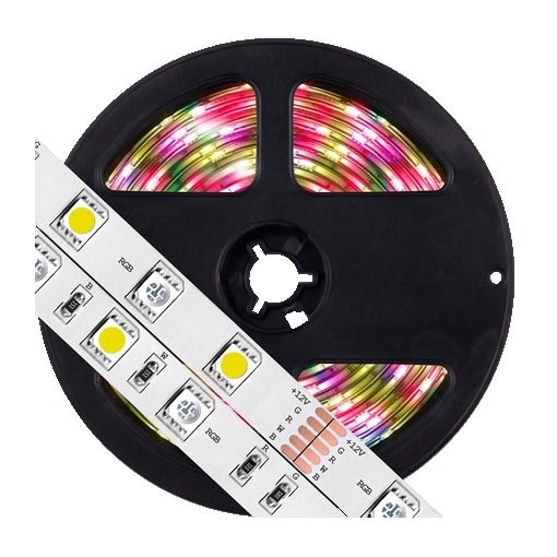 LED RGB Димируема лента 5м LED/14.4W/12V IP65