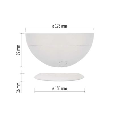 LED RGB Димируема настолна лампа GoSmart LED/7W/230V Wi-Fi бял