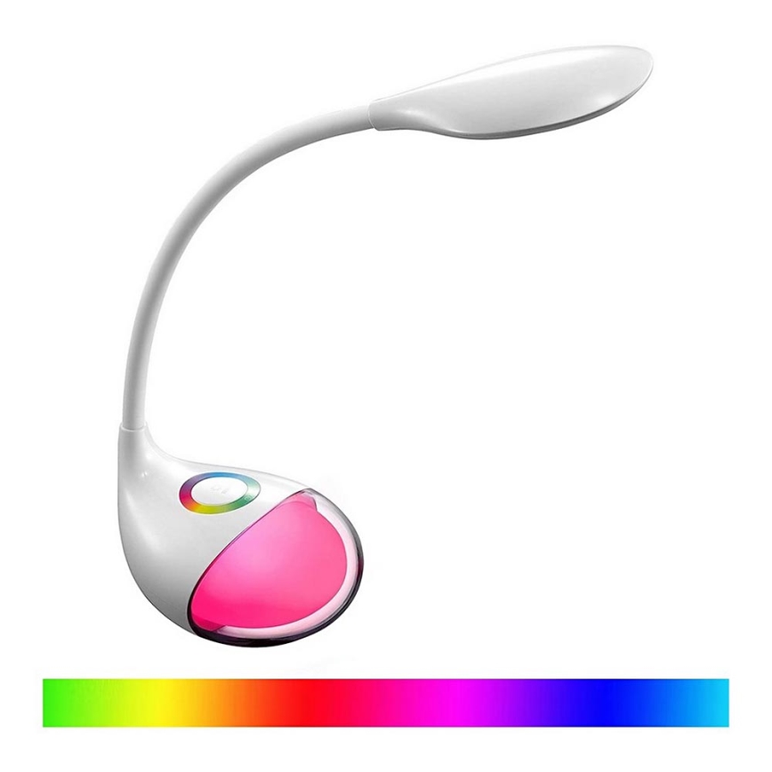 LED RGB димируема настолна лампа LED / 6W / 230V