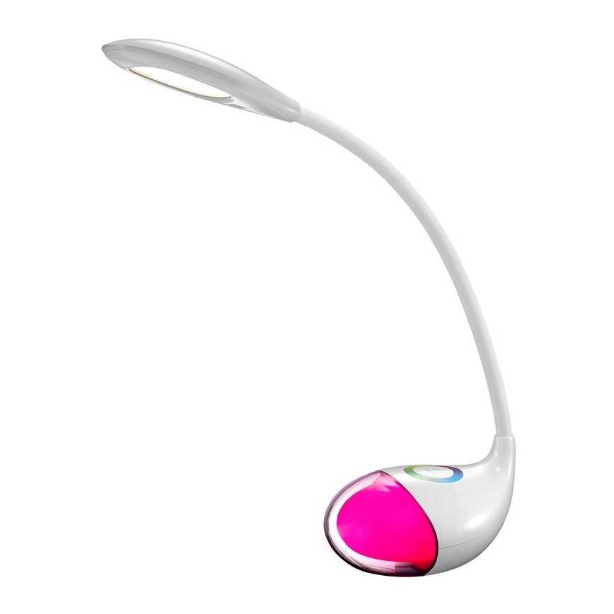 LED RGB димируема настолна лампа LED / 6W / 230V