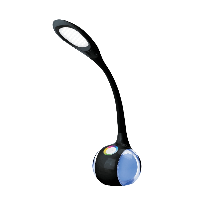 LED RGB Димируема настолна лампа LED/7W/230V черна