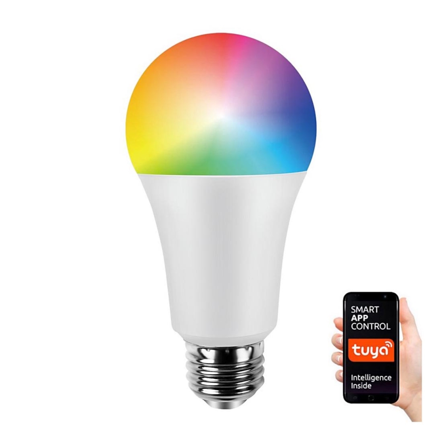 LED RGB Димируема крушка A60 E27/8W/230V 2700-6500K Wi-Fi Tuya