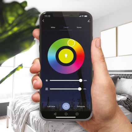 LED RGB Димируема крушка A60 E27/8W/230V 2700-6500K Wi-Fi Tuya